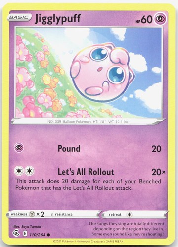Jigglypuff 110 264 pokemon - 110/264,