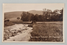 Bowmont Valley At Belford Northumberland Real Photo Postcard RPPC Unposted