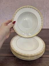 6x Royal Doulton Gold Lace