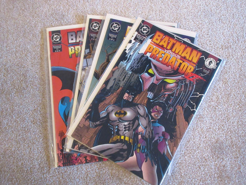 Batman versus predator - batman,