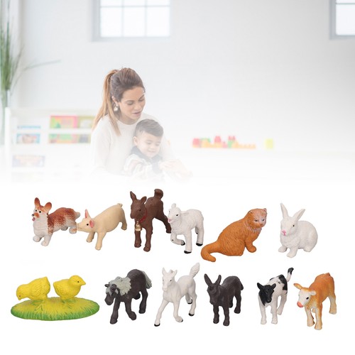 Farm animals toys statues - toys,