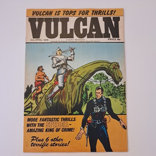 Vulcan comic 3rd april - comic,
