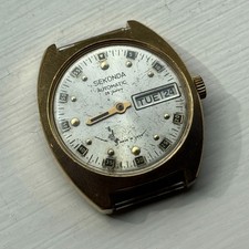 37mm men vintage - vintage, sekonda