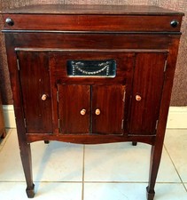 Selecta floor standing gramophone + 78rpm records-FREE DELIVERY