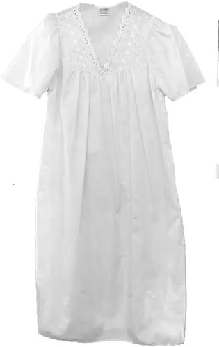 Ladies nightie embroidered - ladies,