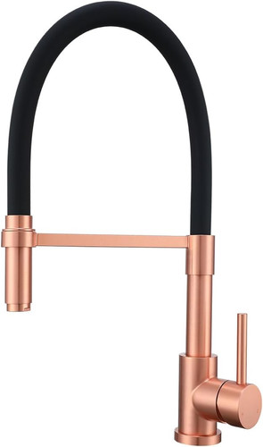 Copper kitchen tap pull down - copper,