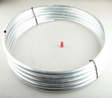 5/8" 15.8mm OD New Aluminum Hard Fuel Line Fuel Oil Water E85 25Ft  7.6M Length