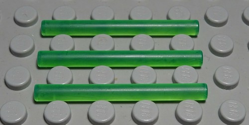Lego rod 1x4 - rod, transparent