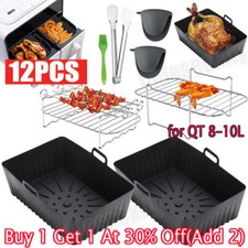 12PC Air Fryer Rack Grills