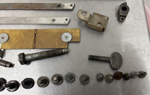 Antique slot machine - slot, parts