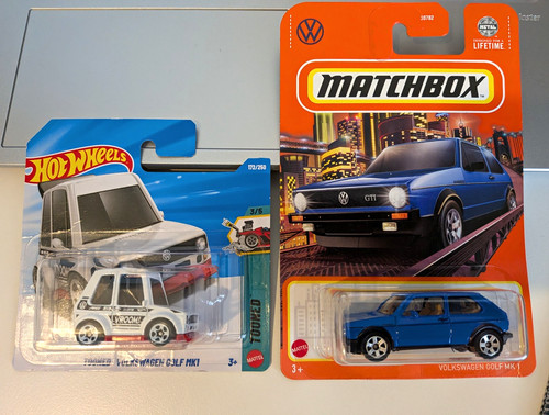 Hot wheels tooned golf - wheels, mk1