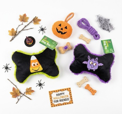 Halloween squeaky dog - 2x,