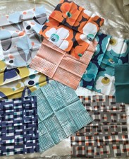 Vtg  Cotton Fabric Squares