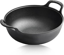 20cm Cast Iron Wok Non Stick