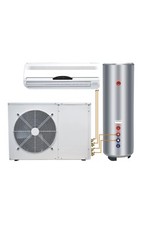 Air source heat pump water heater air conditioning and heating 
