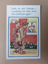 LOOK AT OLD GEORGE, SCUBBING