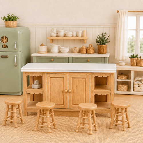 New scale dollhouse - 1:12,