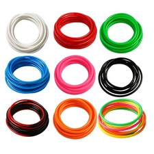 80s 90s Gummies Shag Bands Bracelets Jelly Gummy Bangles