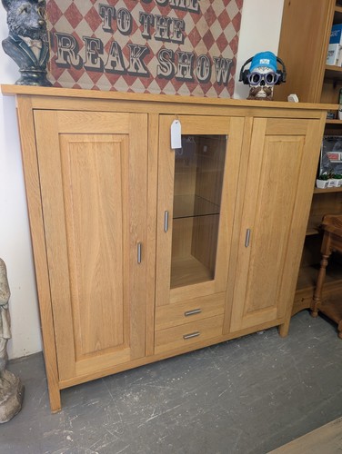 Plan oak display cabinet - plan,