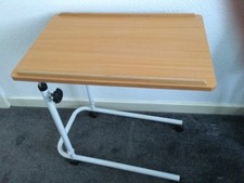 NRS Healthcare M15691 Portable Overbed/Chair Table