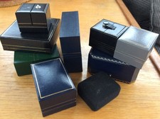 Job lot USED Empty Jewellery Display Boxes - Various Sizes