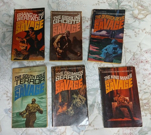 Doc savage paperback - savage, lot