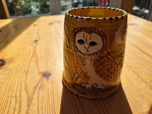 Studio art pottery - pottery, tankard