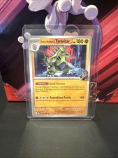 Team Rocket's Tyranitar 096/182 Destined Rivals Non Holo Rare Pokemon Card NM