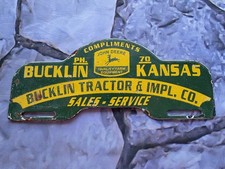 VINTAGE JOHN DEERE BUCKLIN
