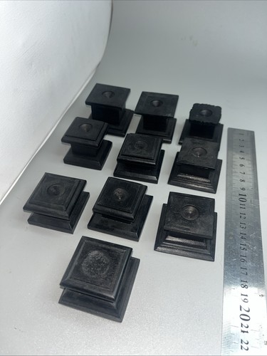Model soldiers plinths 10 - model, x