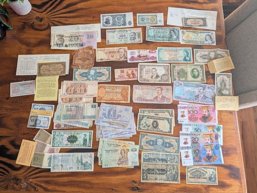 World paper money bulk - paper,
