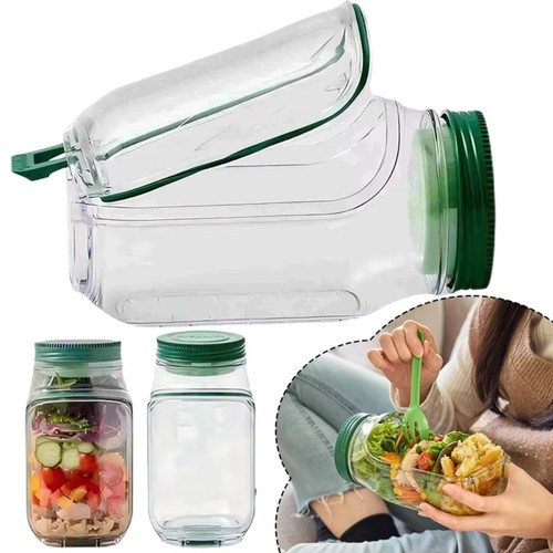 Salad pod container mason - pod,