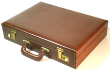 Vintage Attache Case Cowhide