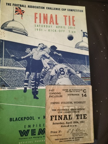 1951 cup final blackpool v - 1951,
