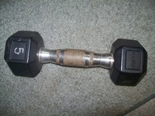 (1) HAMPTON 5lb. DUMBBELL