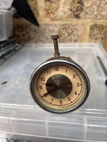 Vintage jaeger car clock - vintage,