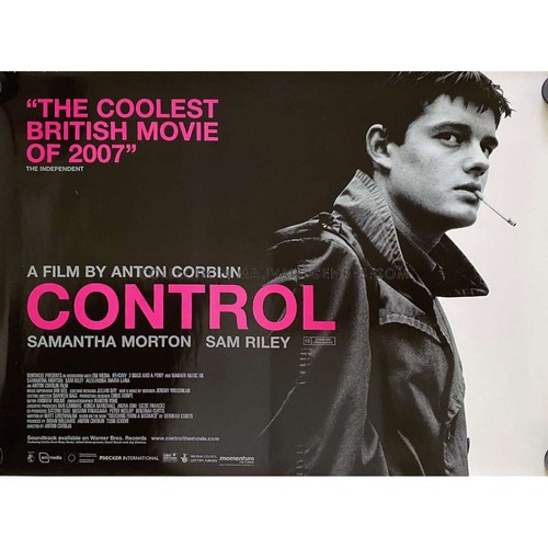 Control british movie - control, poster