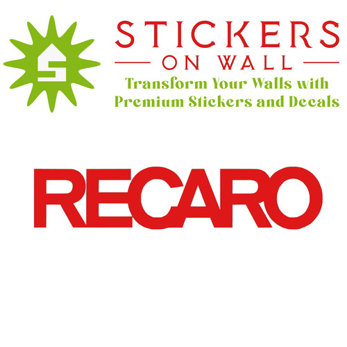 Vinyl recaro sticker decal - recaro,