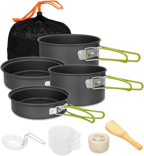 Gutsdoor camping cookware set - gutsdoor,