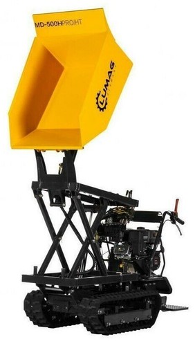 High tip mini dumper skip
