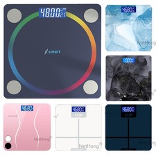 Digital Bathroom Scales 180KG Body Weight Weighing Scale LCD Electronic Summer~