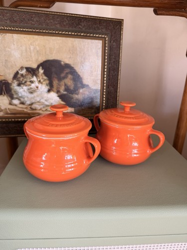 Creuset volcanic orange - le,