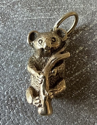 14ct yellow gold koala - 14ct,