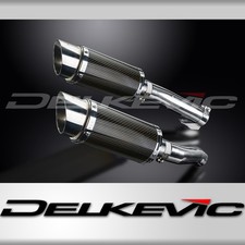 KAWASAKI Z1000SX ABS 2010-2019 200mm ROUND CARBON  SILENCER EXHAUST KIT