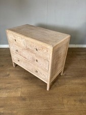 Limed Oak Chest Of Draws-Heals