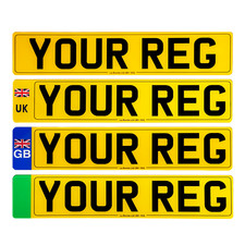 Number Plates - PREMIUM Reg