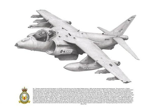 Sqn harrier gr9 - gr9, artist