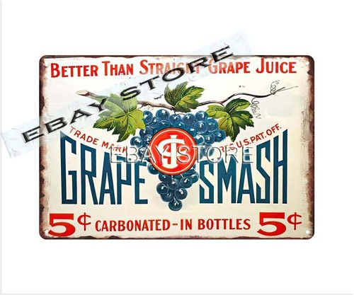 Wall antique style grape smash - wall,