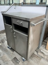 Mobile Waste Storage Waiter Trolley Cart Restaurant Serving Station