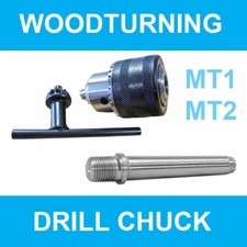 WOODTURNING KEYED DRILL CHUCK
